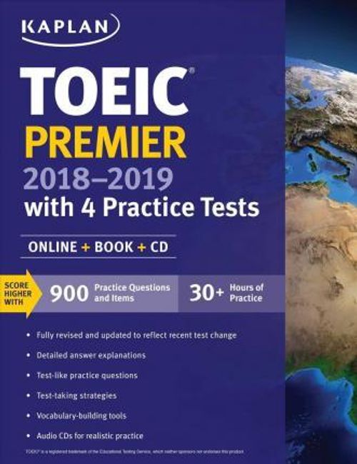 KaplanTOEIC Premier 2018-2019 with Practice Tests