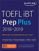 Kaplan TOEFL IBT Prep Plus 2018