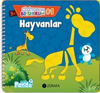 Hayvanlar  - Zürafa / Çiziyorum Boyuyorum 1