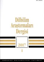 Dilbilim Araştırmaları Dergisi 2017/I 