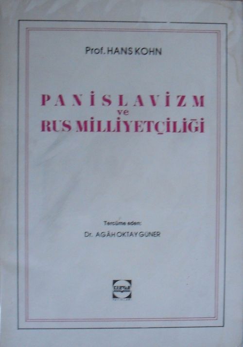 Panislavizm ve Rus Milliyetçiliği (Kod: 4-C-51)