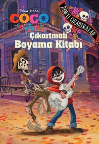 Disney Coco Çıkartmalı Boyama Kitabı