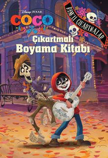 Disney Coco Çıkartmalı Boyama Kitabı