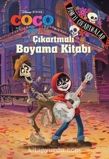 Disney Coco Çıkartmalı Boyama Kitabı - Kolektif