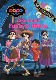 Disney Coco Çıkartmalı Faaliyet  Kitabı