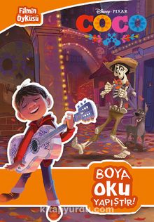 Disney Coco Filmin Öyküsü Boya Oku Yapıştır - Kolektif