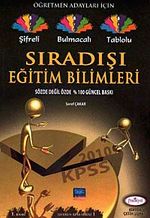Sıradışı Eğitim Bilimleri  & Öğretmen Adayları İçin Şifreli-Bulmacalı-Tablolu