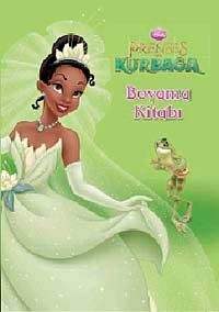 Prenses-Kurbağa Boyama Kitabı