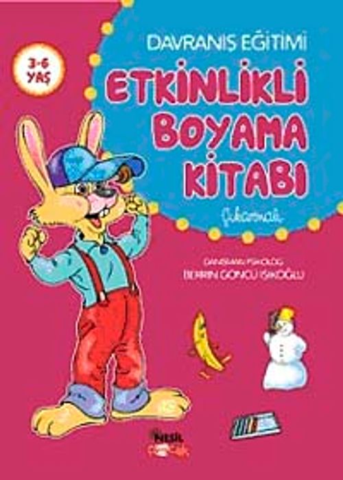 Davranış Eğitimi Etkinlikli Boyama Kitabı