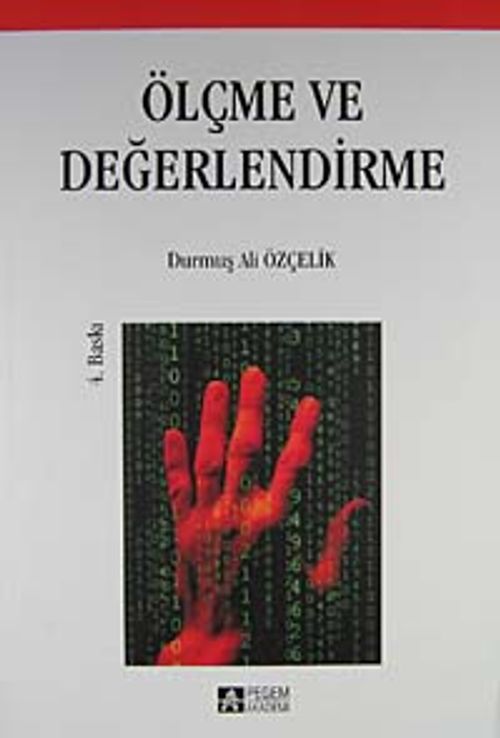 Ölçme ve Değerlendirme / Durmuş Ali Özçelik
