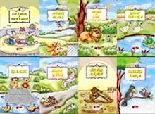 Bitişik Eğik Yazı Masal Kitapları (8 Kitap)