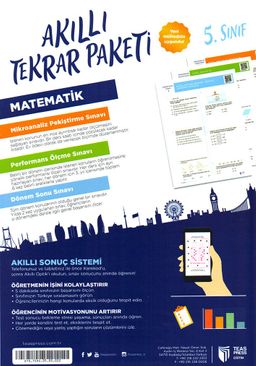 5. Sınıf Matematik Akıllı Tekrar Paketi 