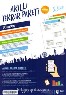 5. Sınıf Türkçe Akıllı Tekrar Paketi 