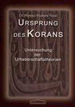 Ursprung des Korans. (Dr. Hamza M. Njozi)