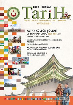 Türk Dünyası Araştırmaları Vakfı Dergisi Kasım 2017 Sayı:371