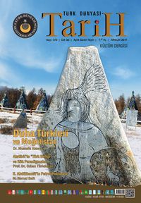 Türk Dünyası Araştırmaları Vakfı Dergisi Aralık  2017 Sayı:372