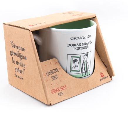 Kupa (İçi Yeşili  Seramik) - Laforizma Serisi - Dorian Gray (LFZ103)