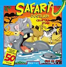 Safari Dostları Çıkartma Kitabı