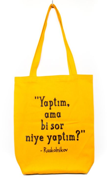 Bez Çanta Sarı Gabardin - Laforizma Serisi - Raskolnikov (LFZ305)