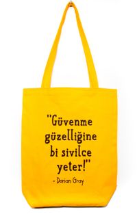 Bez Çanta Sarı Gabardin - Laforizma Serisi - Dorian Gray (LFZ303)
