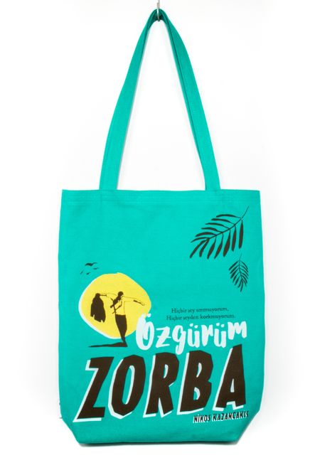Kanvas Bez Çanta Çağdaş Edebiyat Serisi - Zorba (ÇDE302)