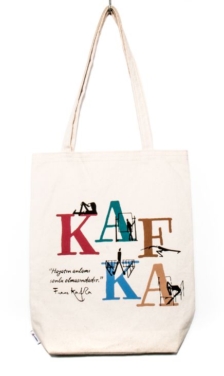 Kanvas Bez Çanta Çağdaş Edebiyat Serisi - Kafka (ÇDE301)