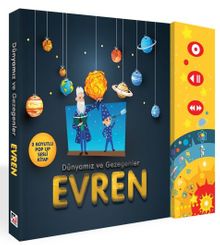 Dünyamız ve Gezegenler Evren (3 Boyutlu Pop-Up Sesli Elektronik Kitap)