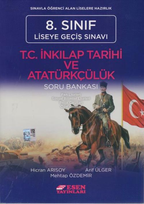 8. Sınıf LGS İnkılap Tarihi ve Atatürkçülük Soru Bankası