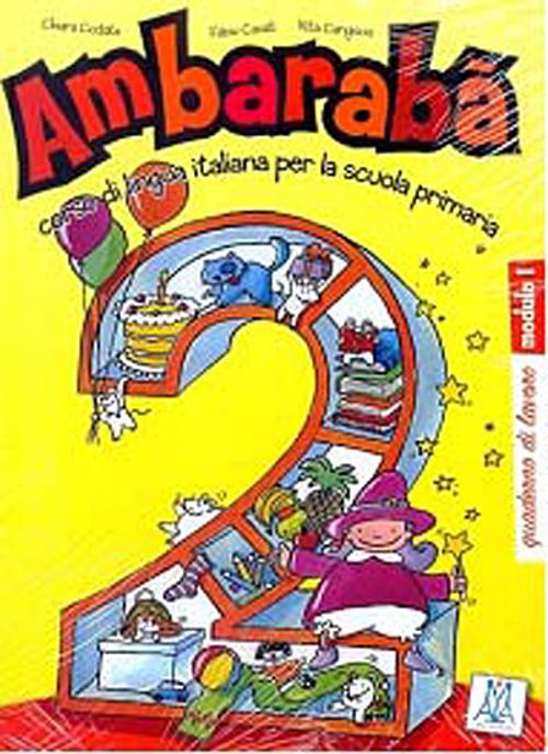 Ambaraba 2 (Çalışma Kitabı) Çocuklar İçin İtalyanca (6-10 Yaş)