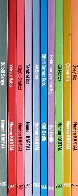 Türk Yazarlarından Günümüz Masalları-Öyküleri  -Kutulu (10 Kitap) (Set B) (9+ Yaş)