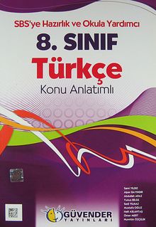 8. Sınıf Türkçe Konu Anlatımlı  & SBS'ye Hazırlık ve Okula Yardımcı
