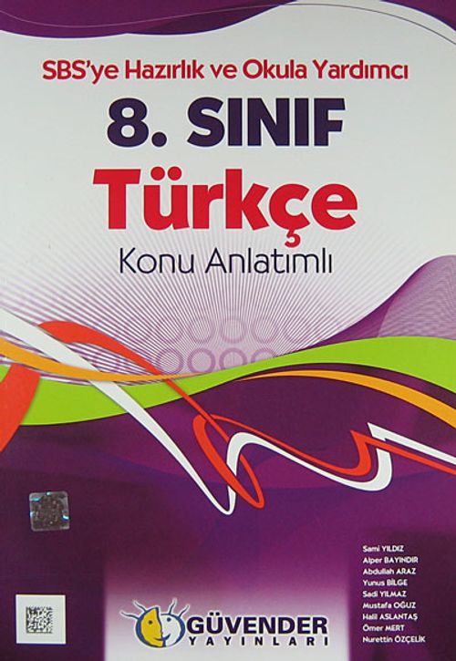 8. Sınıf Türkçe Konu Anlatımlı  & SBS'ye Hazırlık ve Okula Yardımcı
