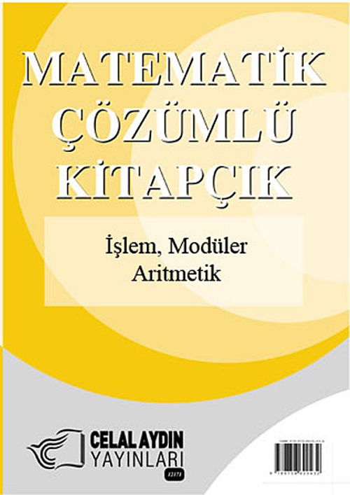 İşlem, Modüler Aritmetik / Matematik - Çözümlü Kitapçık