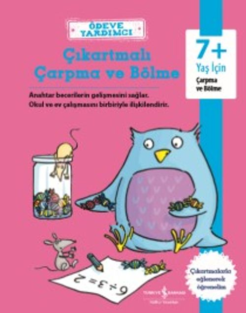 Ödeve Yardımcı Çıkartmalı Çarpma ve Bölme 7+ Yaş