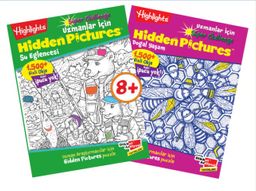 Highlights Uzmanlar İçin Hidden Pictures (Gizli Resimler) 2'li Set