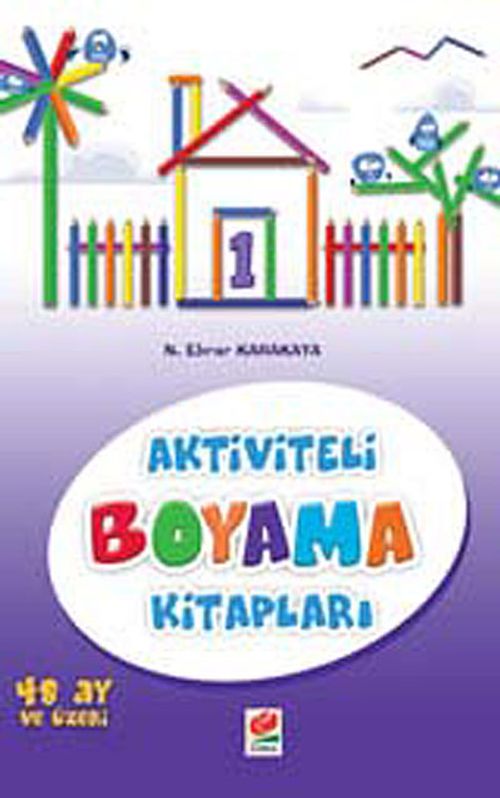 Aktiviteli Boyama Kitapları -1
