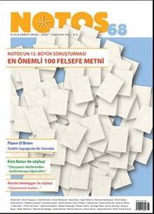 Notos Öykü İki Aylık Edebiyat Dergisi Şubat 2018 Sayı :68