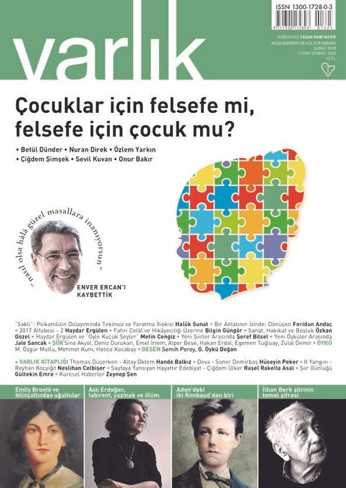 Varlık Aylık Edebiyat ve Kültür Dergisi Şubat 2018