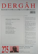 Dergah Edebiyat Sanat Kültür Dergisi Sayı:275 Ocak 2013