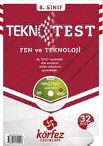 8. Sınıf Fen ve Teknoloji Tekno Test (Çözüm Dvd'li)