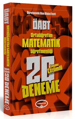 ÖABT Orta Matematik Öğretmenliği Tamamı Çözümlü 20 Deneme