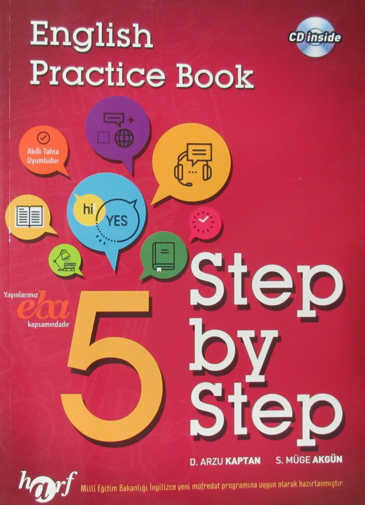 5. Sınıf Step by Step English Practice Book+Cd İlaveli (S. Müge
