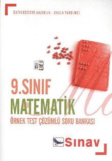 9. Sınıf Matematik Örnek Test Çözümlü Soru Bankası