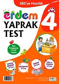 Erdem Yaprak Testler 4. Sınıf