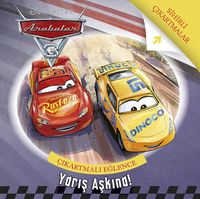 Dısney Arabalar 3 Yarış Aşkına Çıkartmalı Eğlence