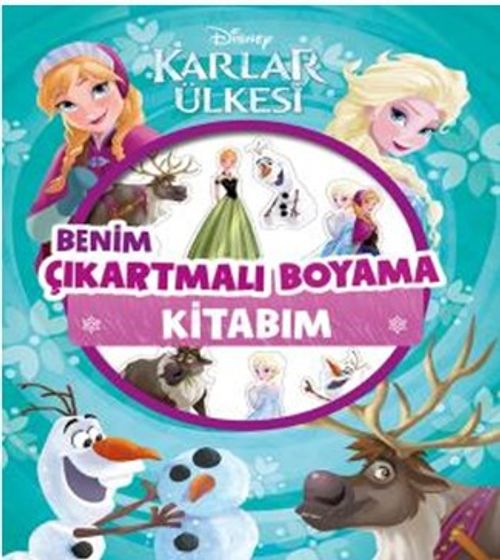 Disney Karlar Ülkesi  Benim Çıkartmalı Boyama Kitabım