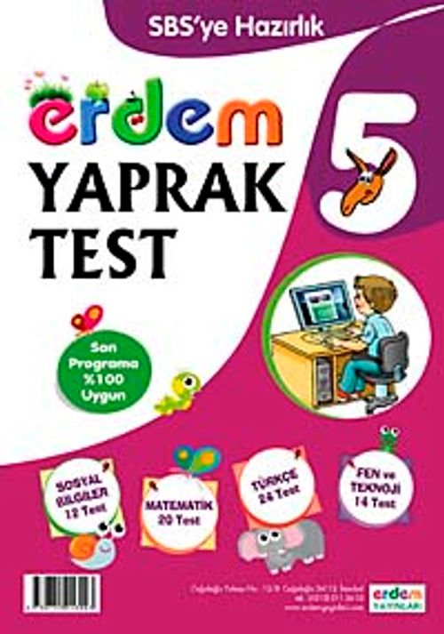 Erdem Yaprak Testler 5. Sınıf