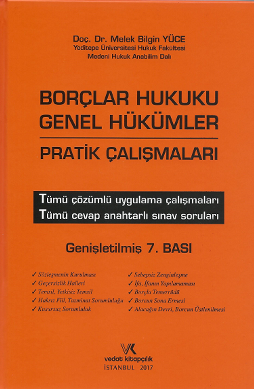 Borçlar Hukuku Genel Hükümler & Pratik  Çalışmaları
