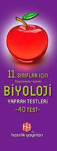 11. Sınıf Biyoloji Yaprak Testleri 40 Test