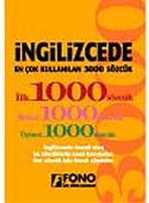 İngilizcede En Çok Kullanılan 3000 Sözcük